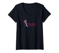 Womens High Heels, Higher Goals V-Neck T-Shirt