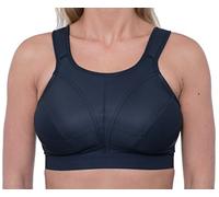Womens High Impact Sports Bra Non Wired Plus Size Sports Bra Large Bosom Bra 42 E Black