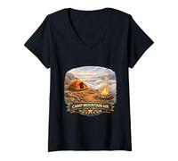 Women's High Mountain Wilderness Escape V-Neck T-Shirt