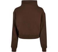 Women's high neck crew neck sweatshirt Urban Classics Organic GT Brown 3XL