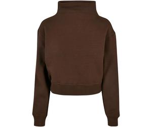 Women's high neck crew neck sweatshirt Urban Classics Organic GT Marron 4XL