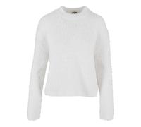 Women's high neck feather sweater Urban Classics Blanc 3XL