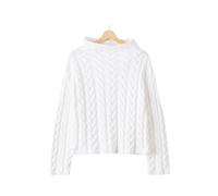 Women's High Neck Pull Holebrook Emilie Blanc XL