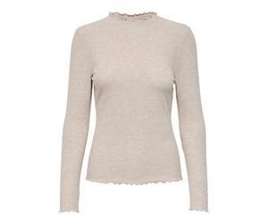 Women's high neck sweatshirt Only Onlemma Gris L