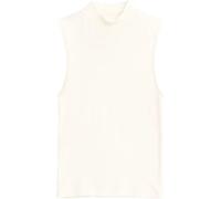 Women's high neck tank top KnowledgeCotton Apparel Blanc M