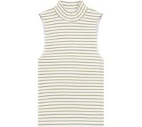 Women's high neck tank top KnowledgeCotton Apparel Blanc S