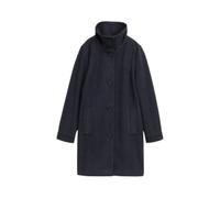 Women's High Neck Wool Coat Tom Tailor Marron 3XL