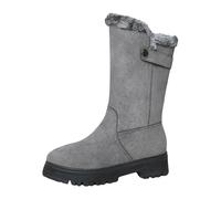 Women's High Performance Warm Boots Soft and Comfortable Can Adapt to The Cold and Harsh Environment Women Fashion Boots Winter (Grey, 4.5)