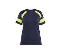 Women's high-visibility anti-uv T-shirt Blaklader Bleu L
