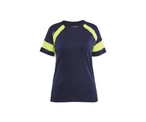 Women's high-visibility anti-uv T-shirt Blaklader Bleu L