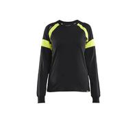 Women's high-visibility long-sleeve T-shirt Blaklader Noir 2XL