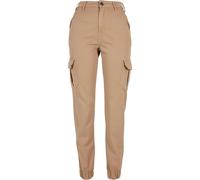 Urban Classics High Waist Cargo Pants Beige 27 Woman