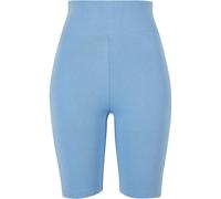 Women's high waist shorts large sizes Urban Classics Bleu 4XL