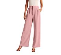 Women's High Waist Suit Pants Plus Size Solid Color Loose Wide Casual Wide Pants Versatile Fluid Cheap Daily Business Office Pants
