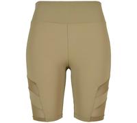 Women's high waist thighs Urban Classics Tech Mesh GT Vert 2XL