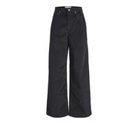 Women's high waist velvet pants Jack & Jones Gelly SN Noir 29x32