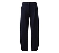 Women's High-Waisted Barrel Leg Relaxed Fit Trousers s.Oliver Bleu 42