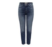 Women's high-waisted jeans Only Emily Icon CRO306 Bleu 30x32