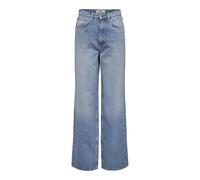 Women's high-waisted jeans Only Hope Icon CRO305 Wide Bleu 26x32