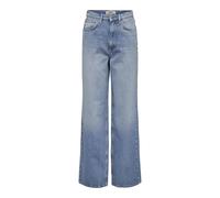 Women's high-waisted jeans Only Hope Icon CRO305 Wide Bleu 28x32