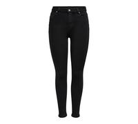 ONLY Women's Onlmila Hw Sk ANK DNM Bj380 Noos Stretch Jeans, Black, 28W x 30L