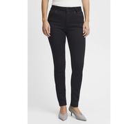 Women's high-waisted jeans Pulz Jeans Carmen Skinny Bleu 35x30