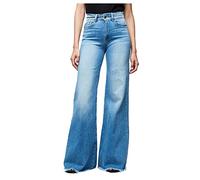 Women's High Waisted Jeans Work Trousers Vintage Chic Elegant Slim Fit Casual Streetwear Comfortable Sexy Temperament Fit Flare Hem Palazzo Plus Size Pants