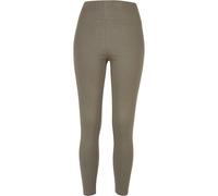 Women's high-waisted jersey legging Urban Classics GT Vert 4XL