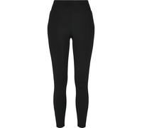 Women's high-waisted leggings Urban Classics shiny stripe Noir M