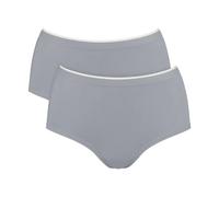 Women's high-waisted panties Sloggi Go Sense (x2) Gris 2XL