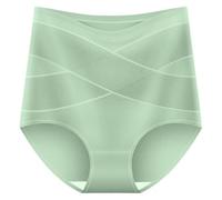 Women's High Waisted Shapewear Panties - Body Underwear Girdle, Tummy Control Briefs#g Green