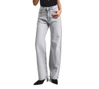Women's High-Waisted Straight Jeans It's Basic Emma Gris 40