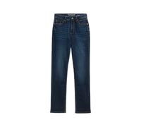Women's High-Waisted Straight Jeans Tom Tailor Elva Bleu 30x32