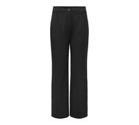 Women's high-waisted striped Trousers Only Mia Noir 34x32