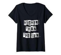 Women's Higher Than The Sun V-Neck T-Shirt