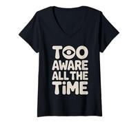Women's Highly Sensitive Person HSP Introvert Sensitive Empath V-Neck T-Shirt
