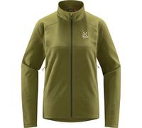 Haglofs Buteo Mid Full Zip Sweatshirt Green M Woman