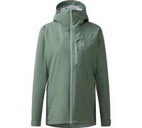 Haglöfs - Women's Ozka Proof Jacket - Waterproof jacket size L, green/olive