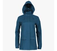 Highlander Womens Waterproof Stormguard Lightweight Rain Jacket - Foldaway Hood, Wind Breaker Rain Coat - Perfect for Outdoor, Travel, and Camping