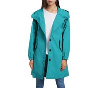 Womens Hiking Jacket Waterproof,Lightweight Waterproof Jacket Active Outdoor Trench Zipper Hiking Walking Cycling Quick Dry Rain Coats For Women Long Sleeve Ladies Raincoats With Hood Mint Green