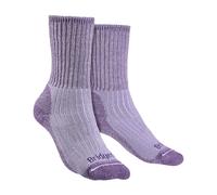 Bridgedale Womens - Ladies Hiking Midweight Merino Wool Socks - Violet - Purple - Size 5-6.5 (UK Shoe)