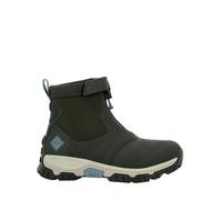 Muck Boots Female Apex Mid Zip Wellington, Moss, 7