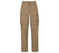 Vaude Neyland Zo Cargo Pants Beige 46 / Regular Woman