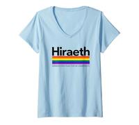 Womens Hiraeth Homesick V-Neck T-Shirt