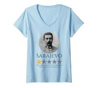 Women's History Meme - Archduke Franz Ferdinand - World War I V-Neck T-Shirt