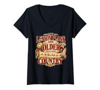 Women's History Teacher My Lesson Plans are Older Than Your Country V-Neck T-Shirt