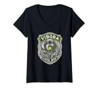 Women's Hobby Ball Sports Vibora Padel V-Neck T-Shirt
