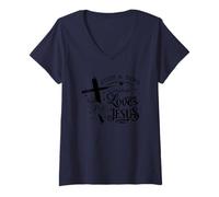 Womens Hockey is My Favorite Season Passion V-Neck T-Shirt