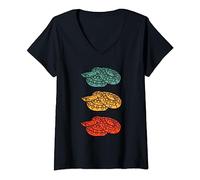Womens Hognose Snake Reptile Pet & Herpetologist Biologist V-Neck T-Shirt