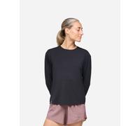 Women's HOKA Essential LS T-Shirt in Black, Size XS